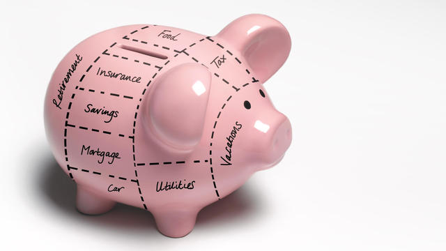 Financial piggy bank decisions 